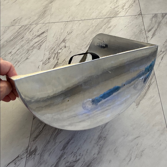 MARSHMELLO Spirit Black Half Mask DJ MARSHMALLOW HEAD - Picture 7 of 11